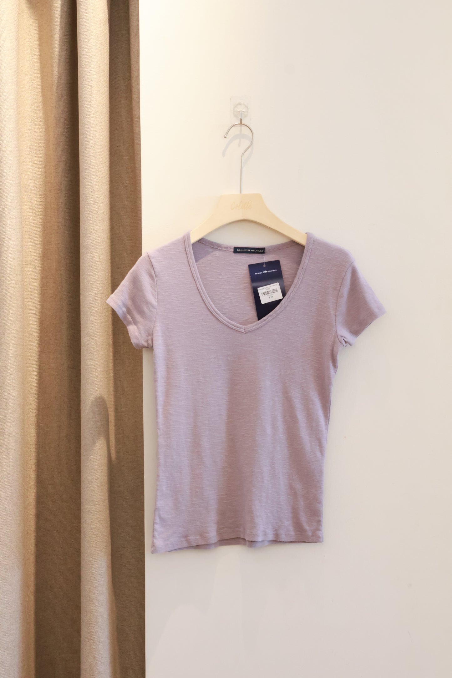 BRANDY Safiya Top  -PURPLE GRAY