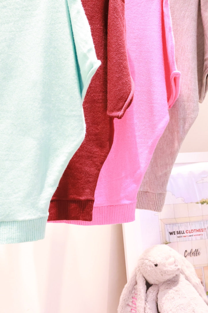NUDETHELABEL BOATNECK KNIT TOP