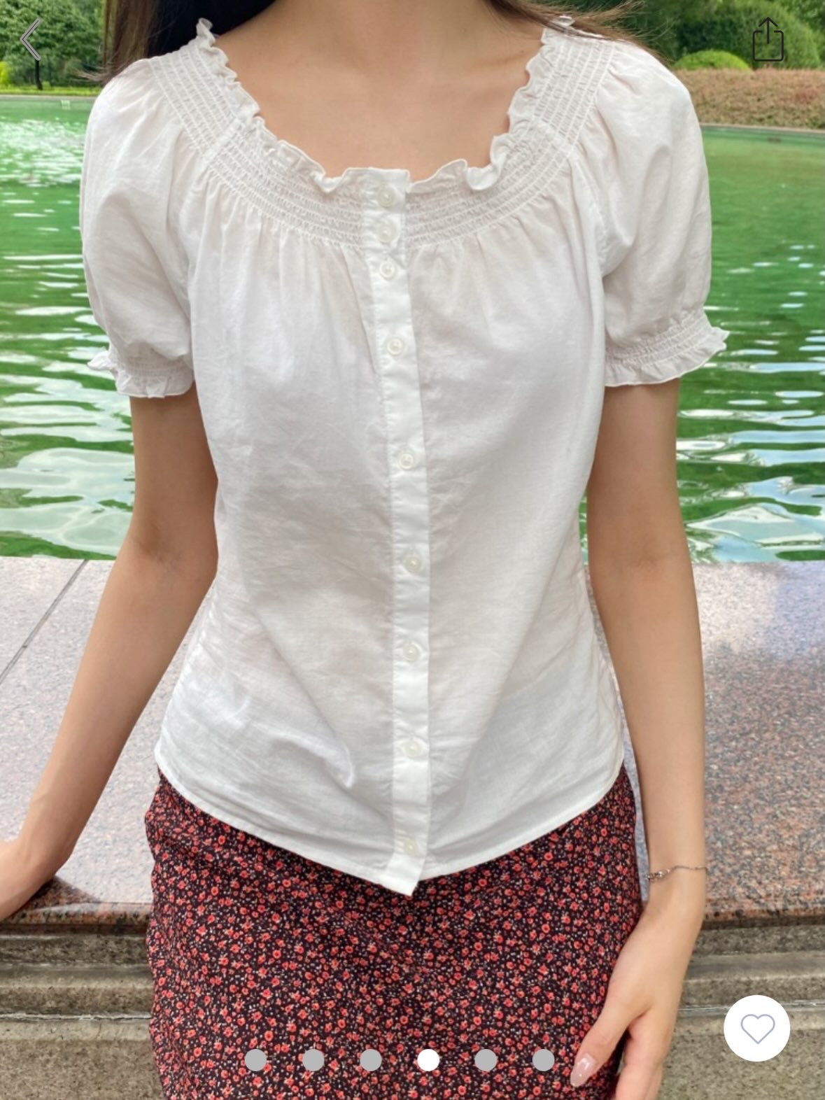 BRANDY Mayson Top - White/S