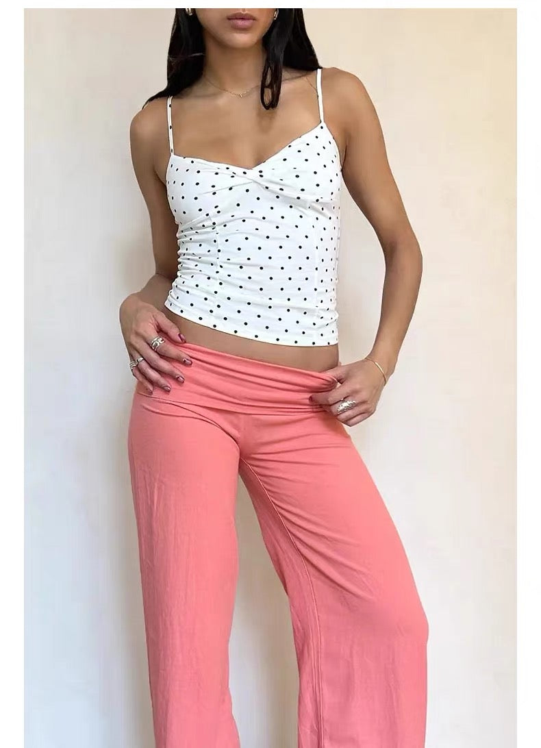 SUBDUED White Polka Cami Top