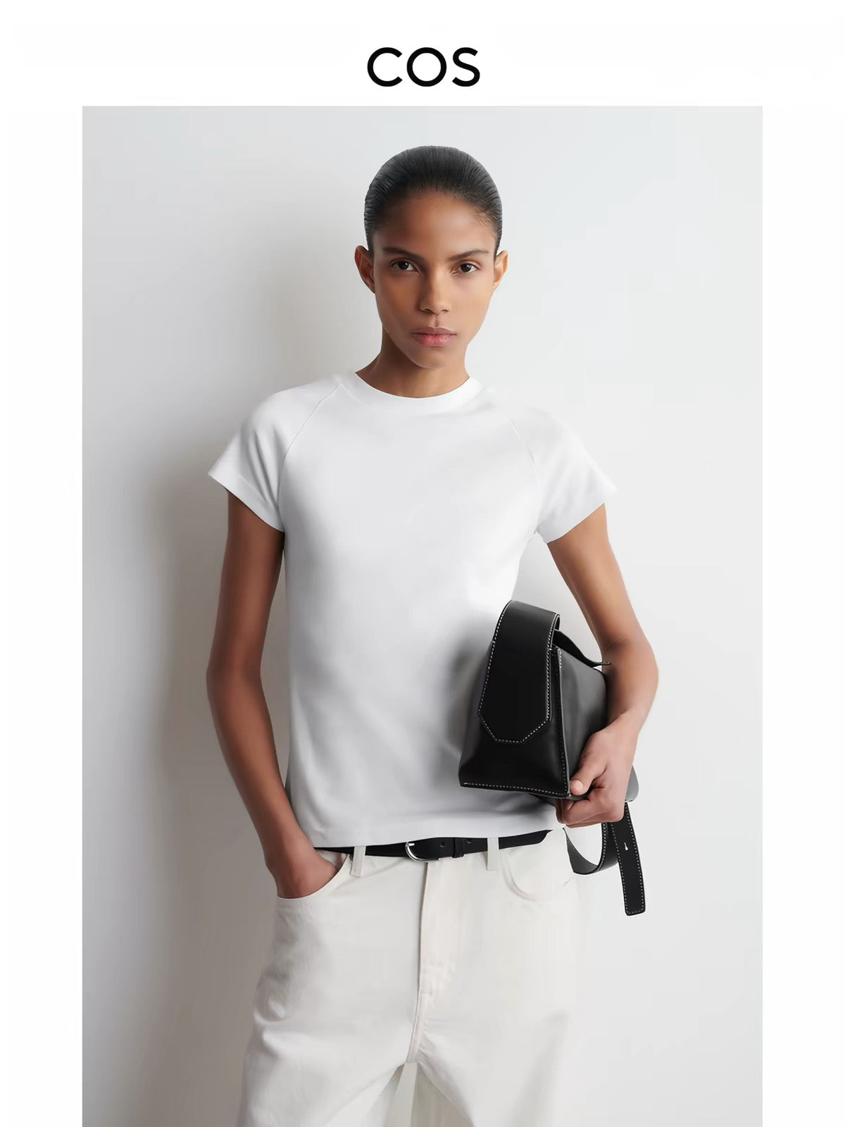 COS Fitted Cotton T-Shirt