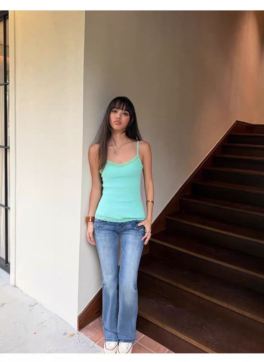 AUD LACE CAMI TANK