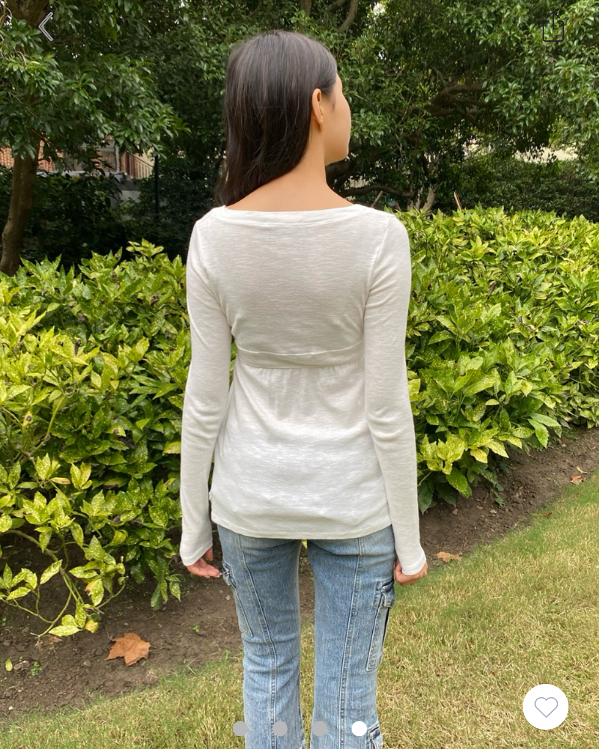 BRANDY Amelie Top  -GREY