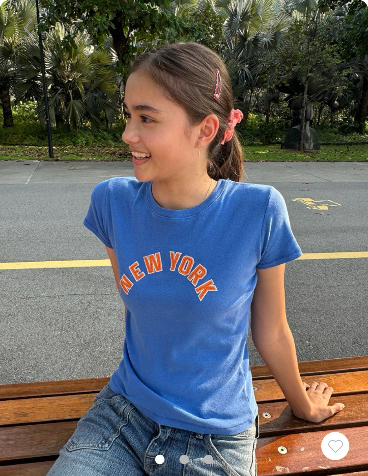BRANDY Loreen New York Top