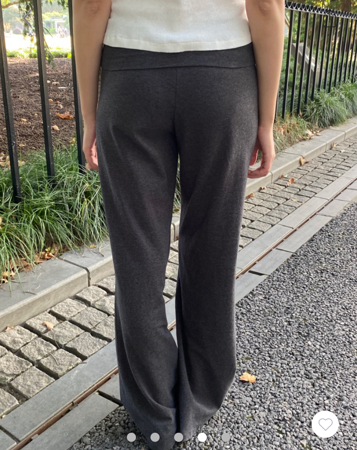 BRANDY PRISCILLA PANTS  -DARK GRAY
