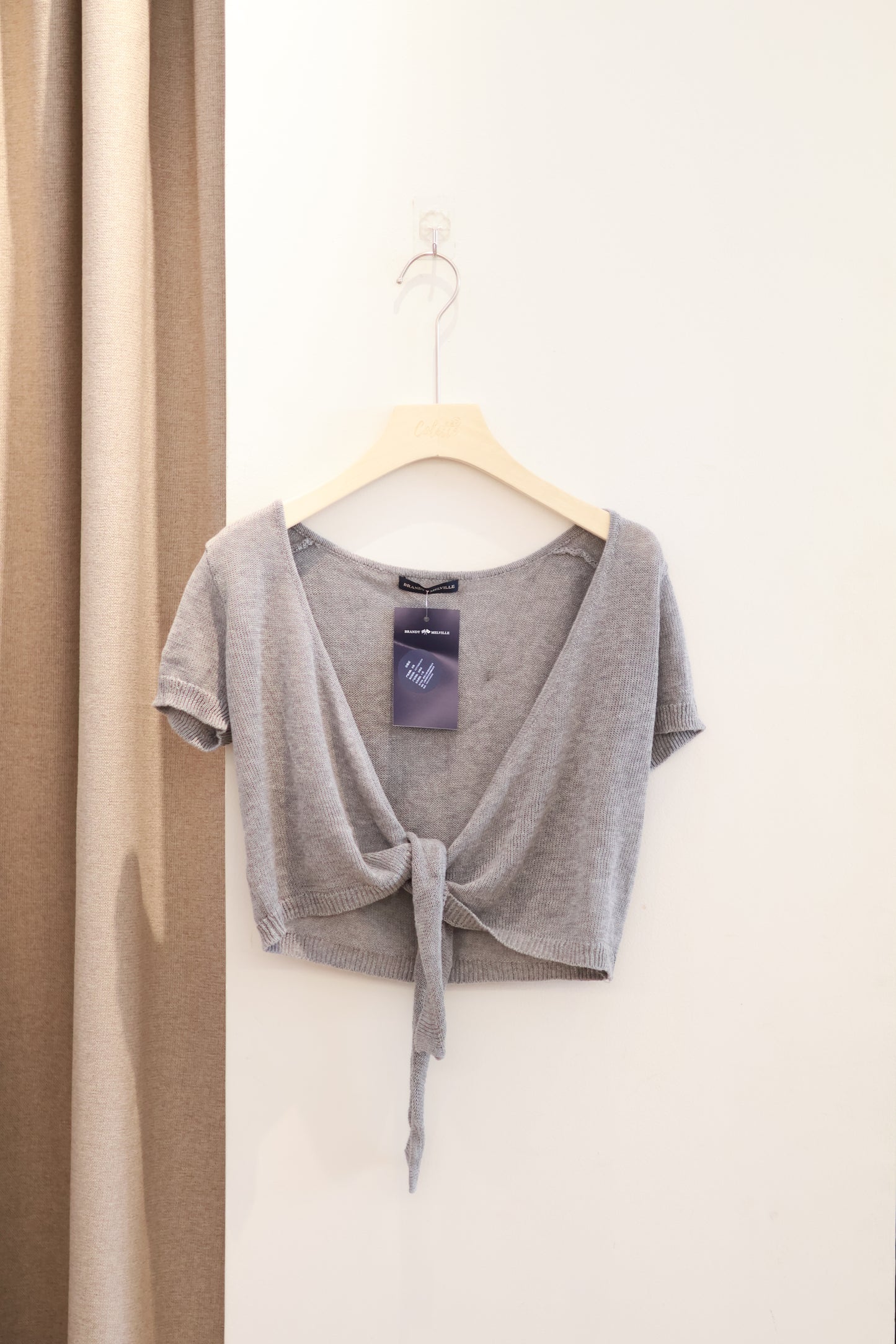 BRANDY Greta Top  -GRAY