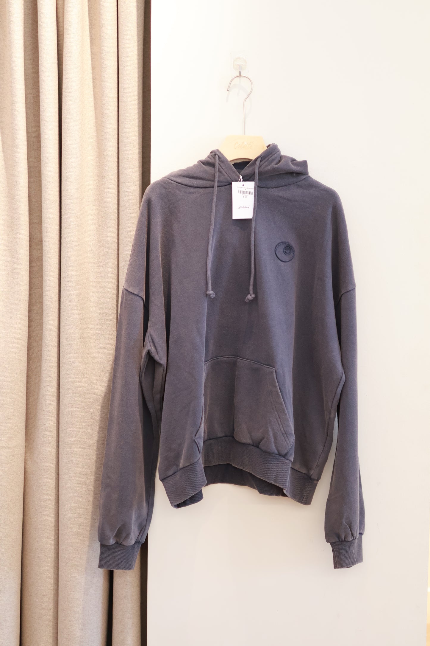 SUBDUED Dark Grey Hoodie