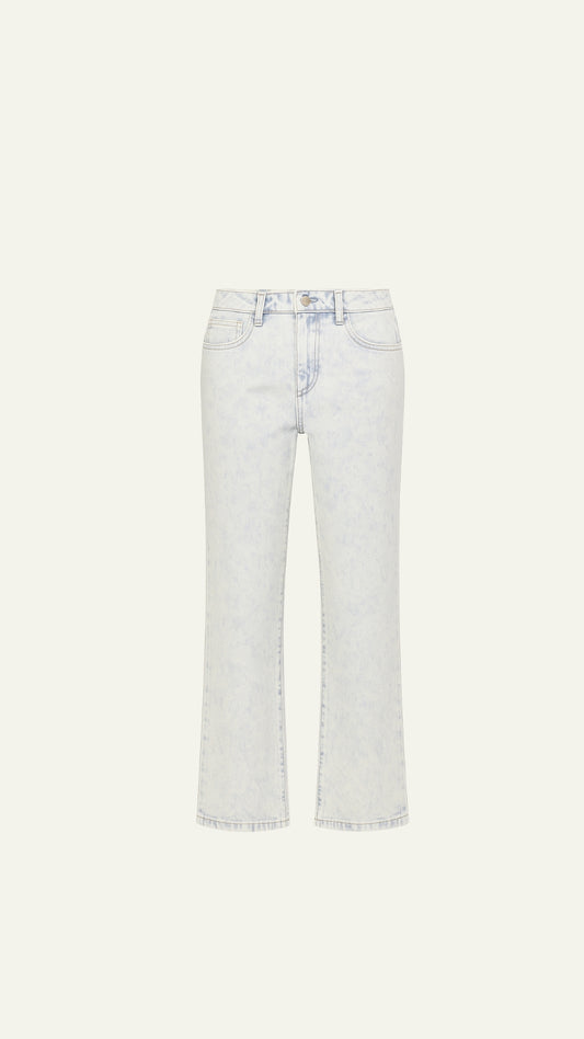 Light blue denim jeans