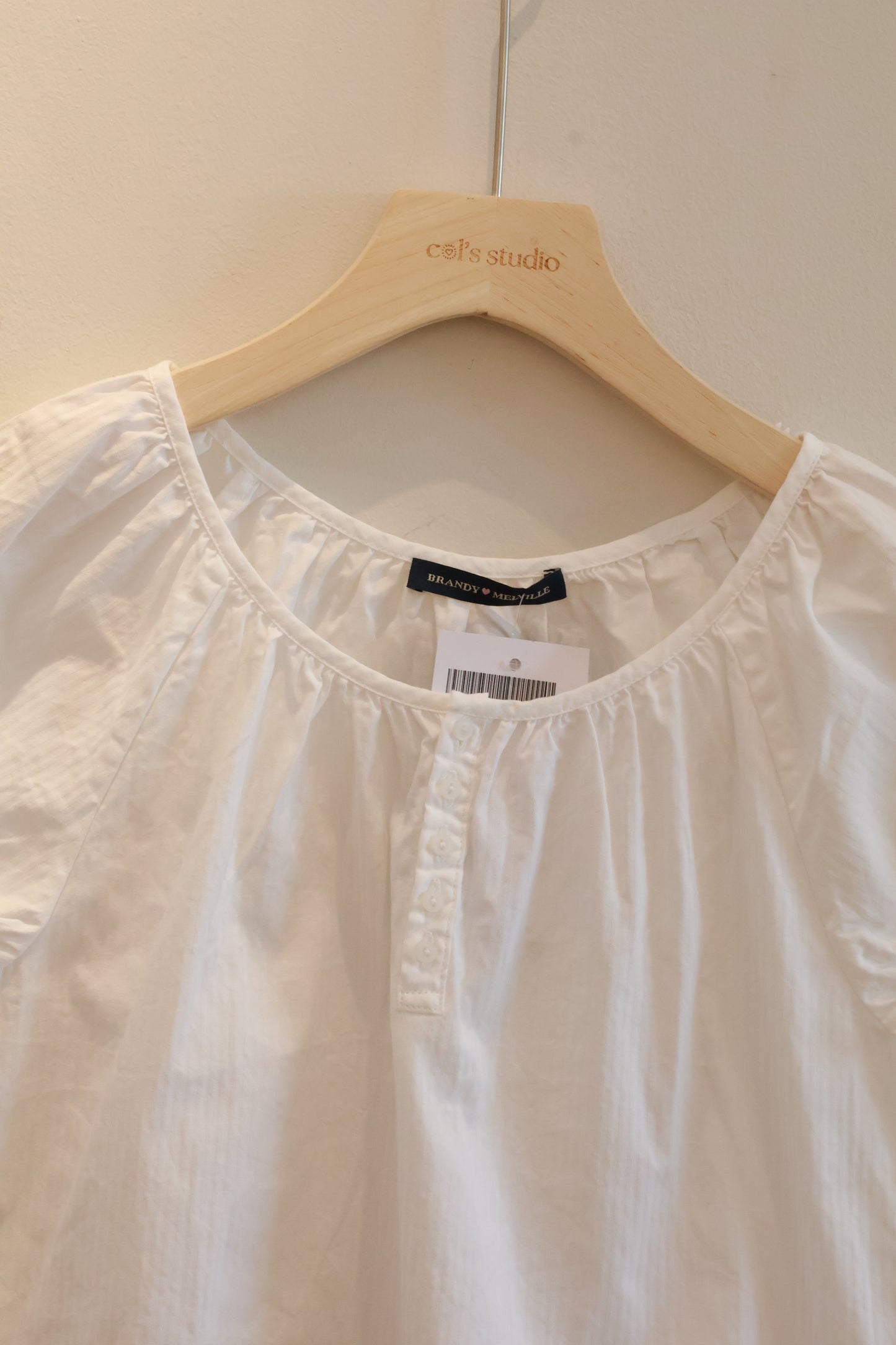 BRANDY Maggie Top - White