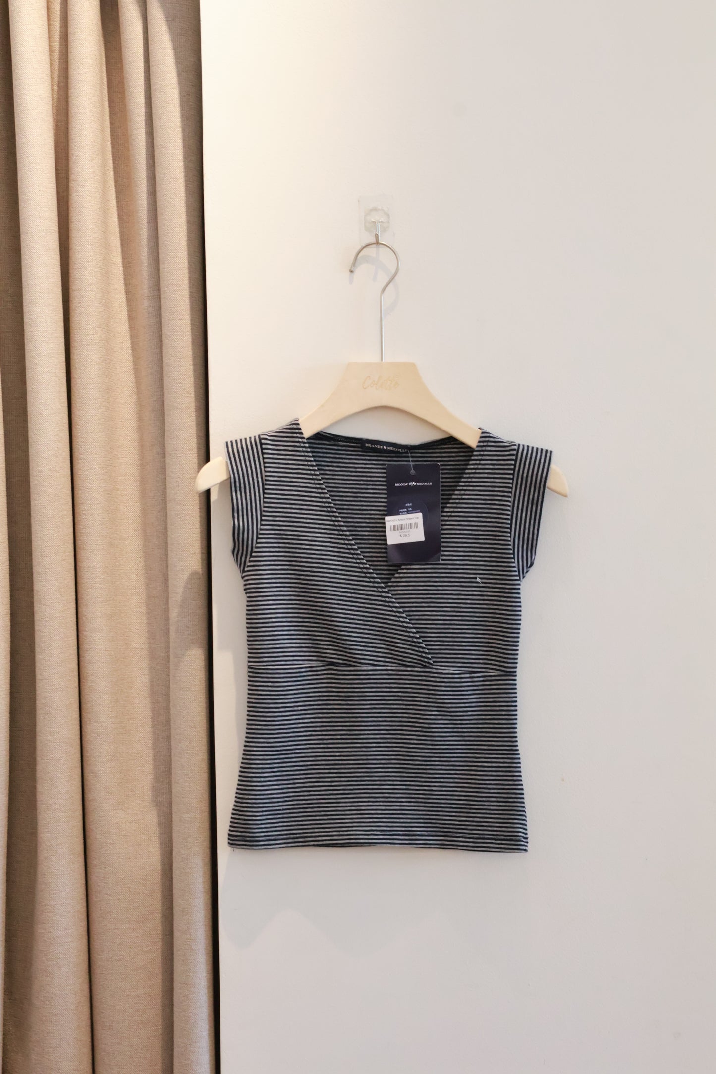 BRANDY Amara Striped Top