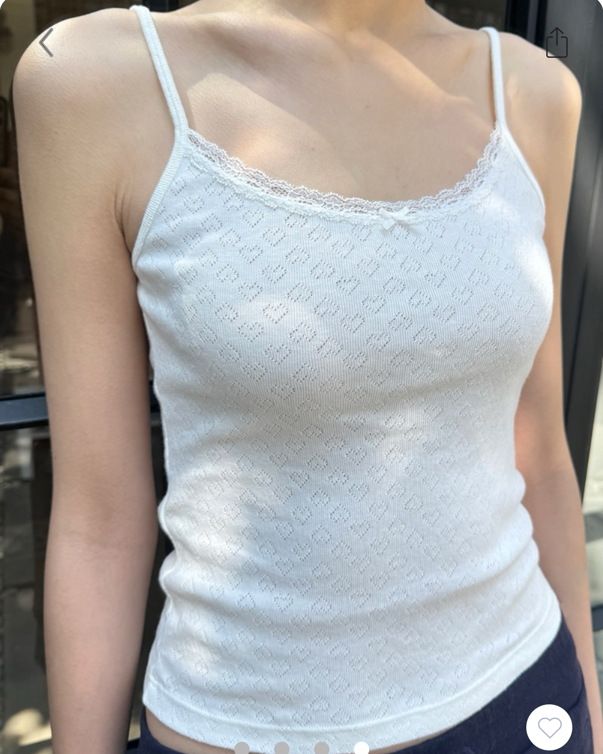 brandy Skylar Heart Tank