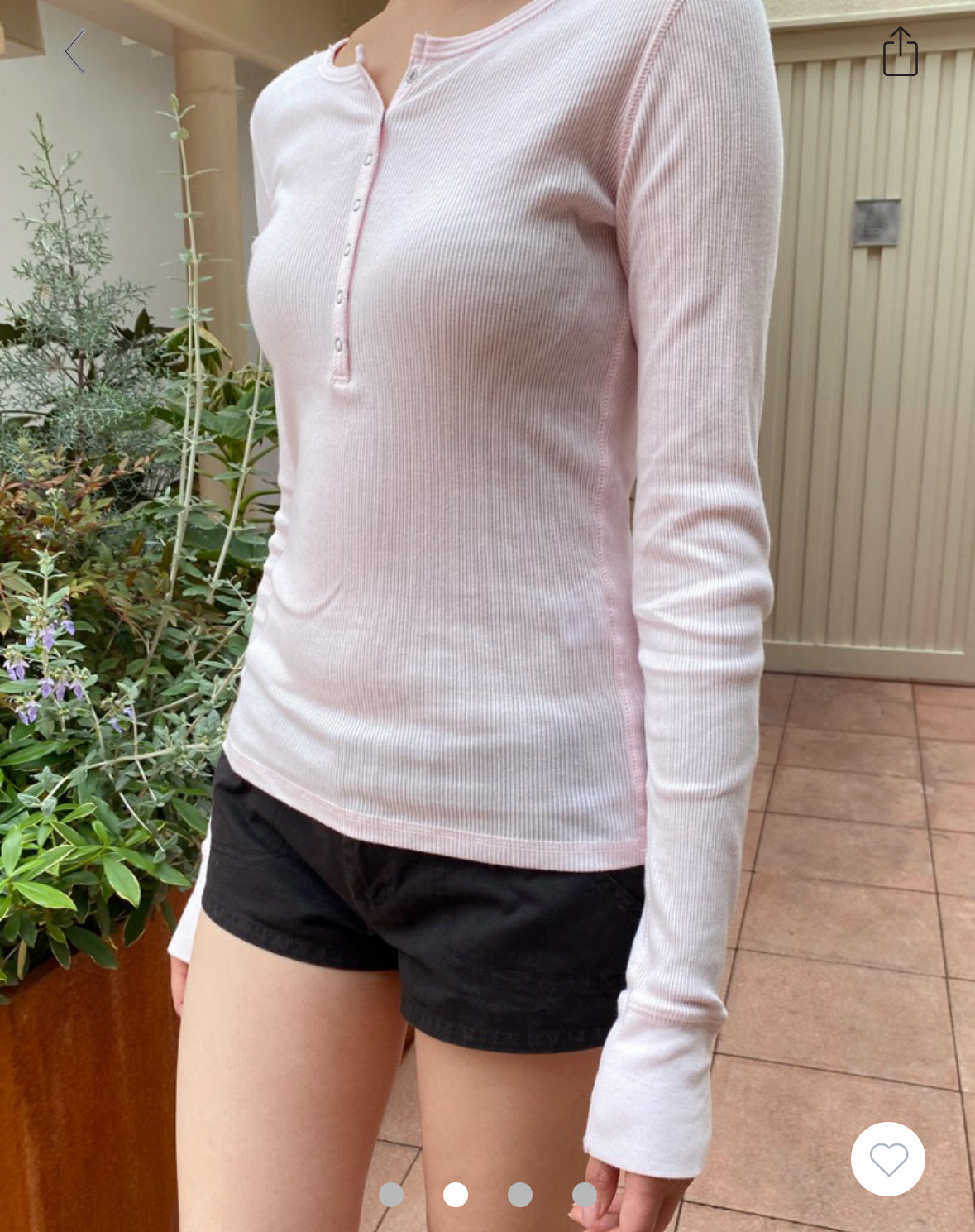 Ahern Thermal Top - pink