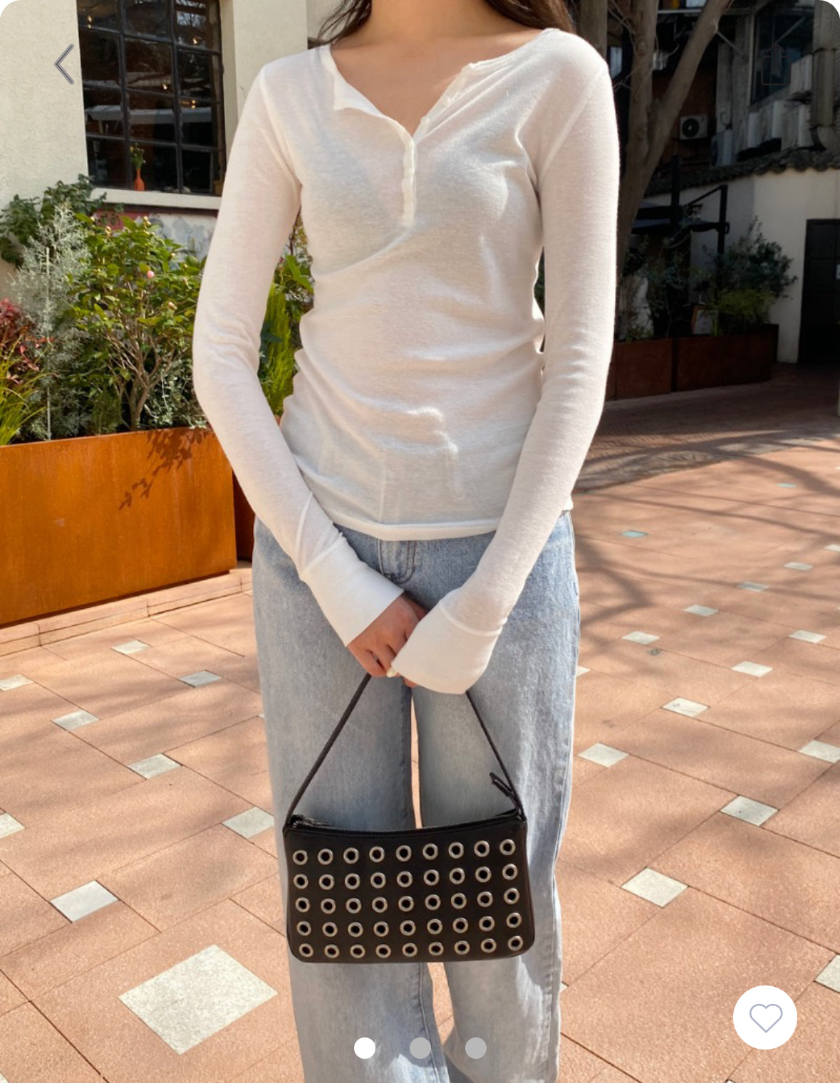 BRANDY Zelly Top- White