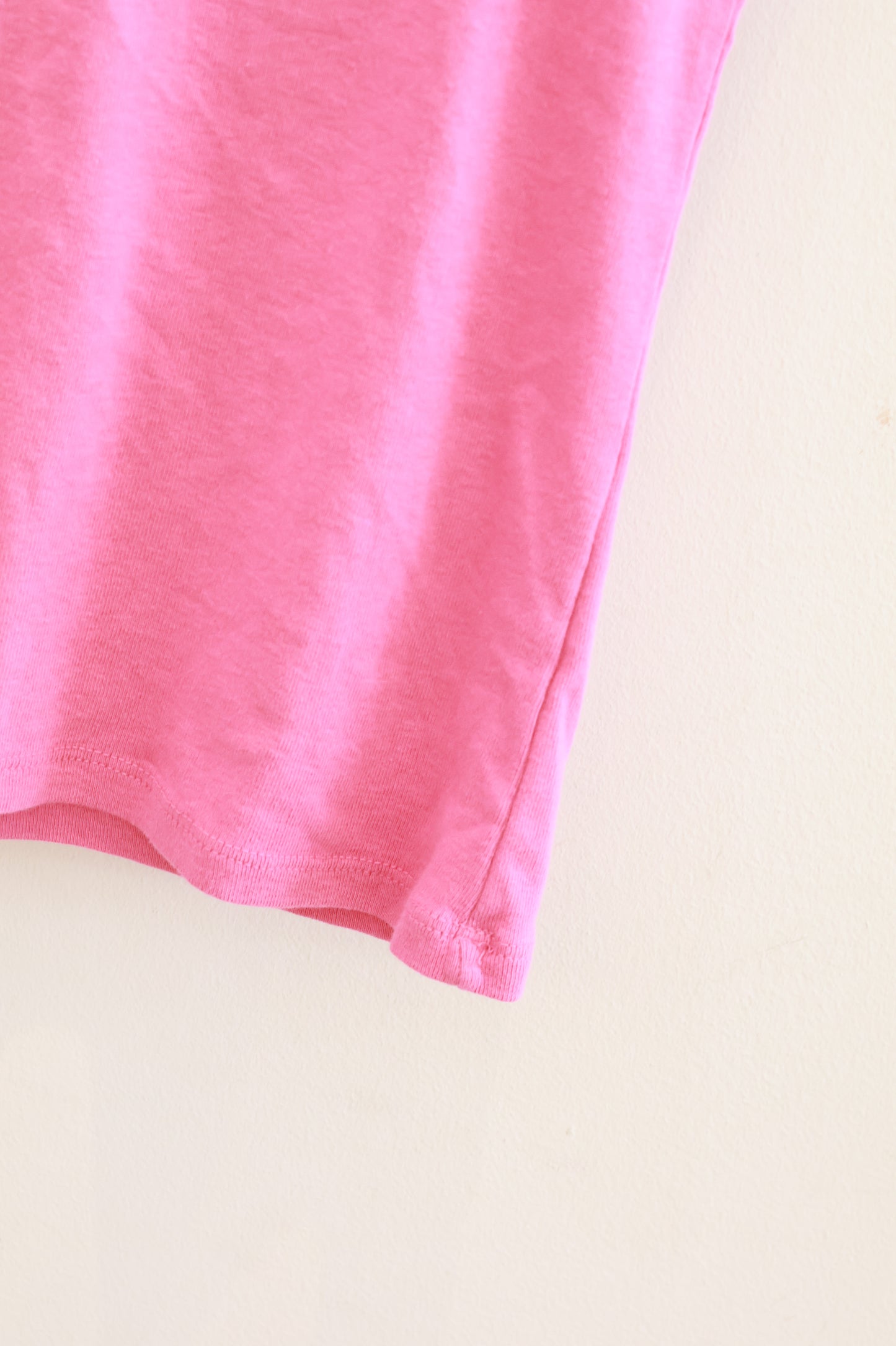 BRANDY Lesley Scalloped Trip Top  -ROSE RED