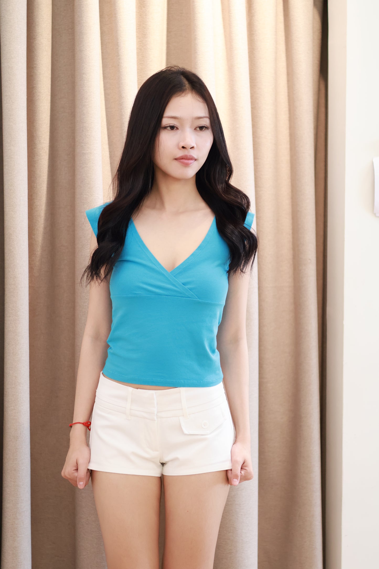 BRANDY Amara Tank - Lake Blue