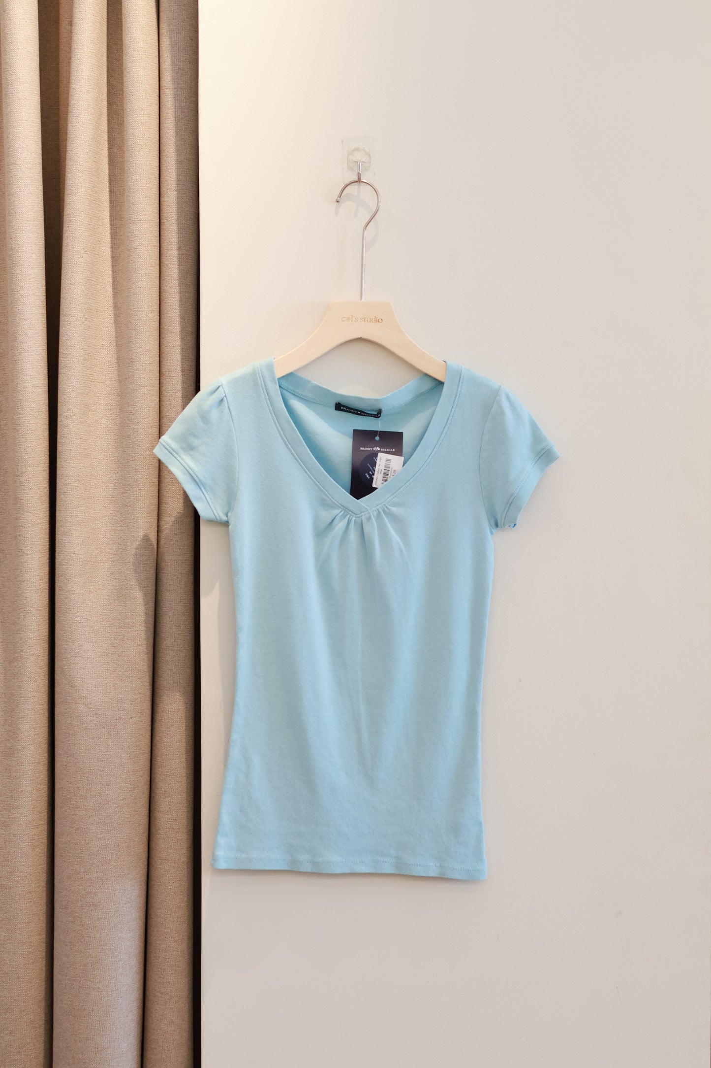 BRANDY Safiya Top - Light Blue