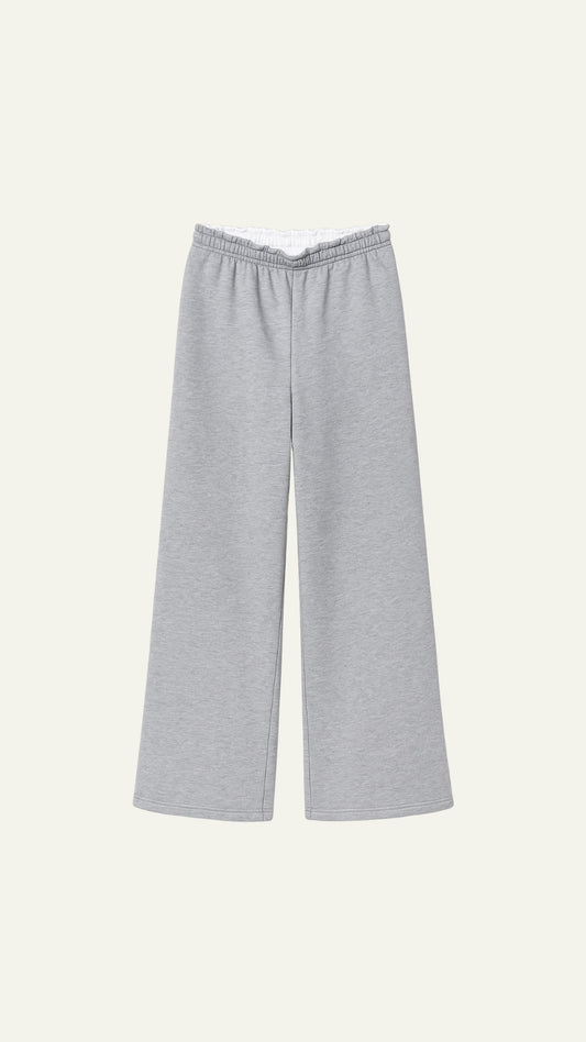 GRAY baggy sweatpants