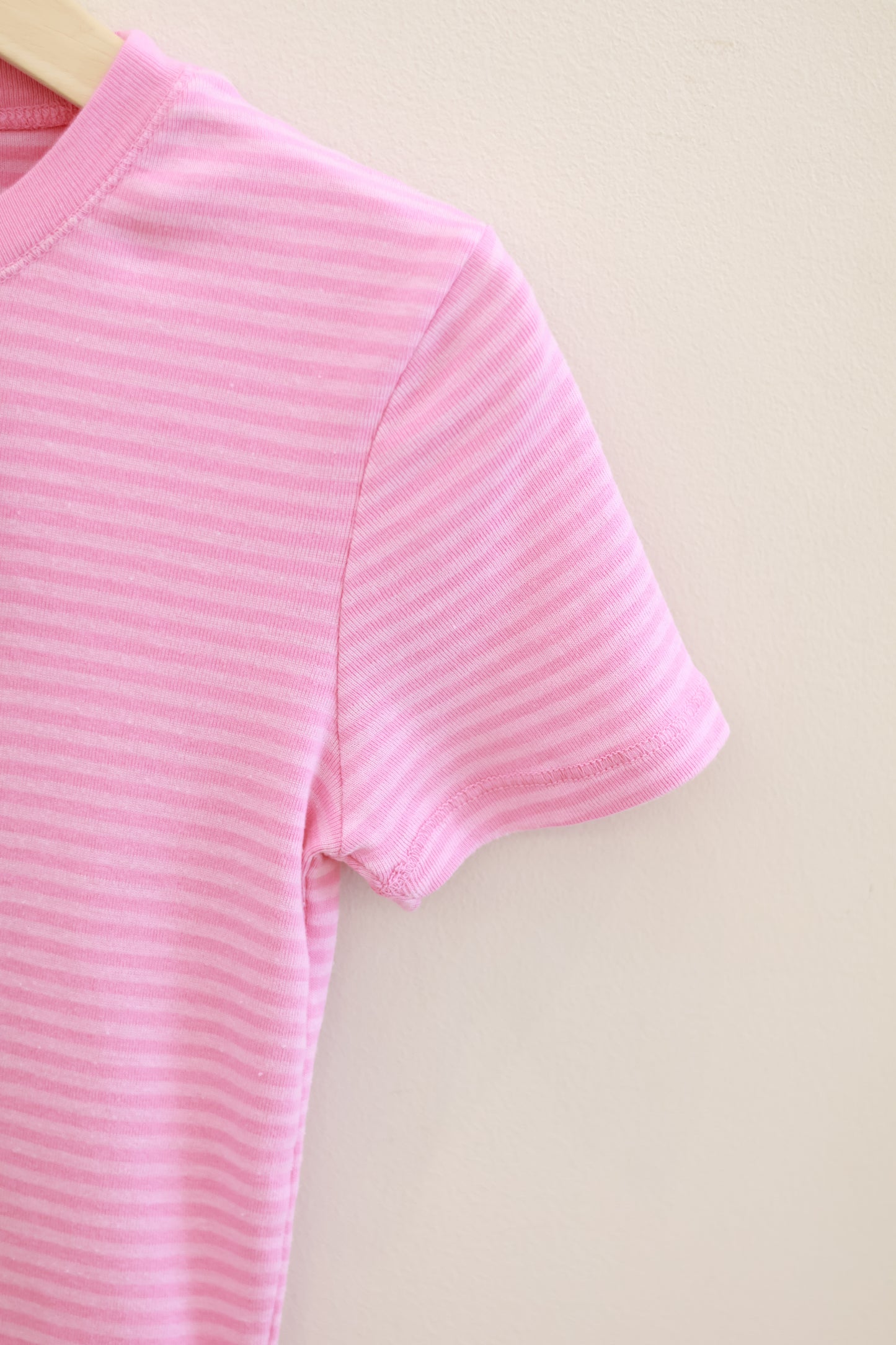 BRANDY Hailie Striped Top- PINK