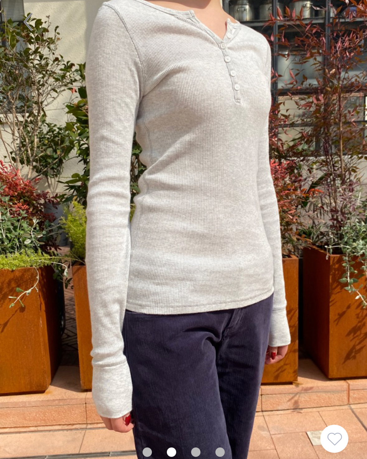 BRANDY Zelly Top- GRAY