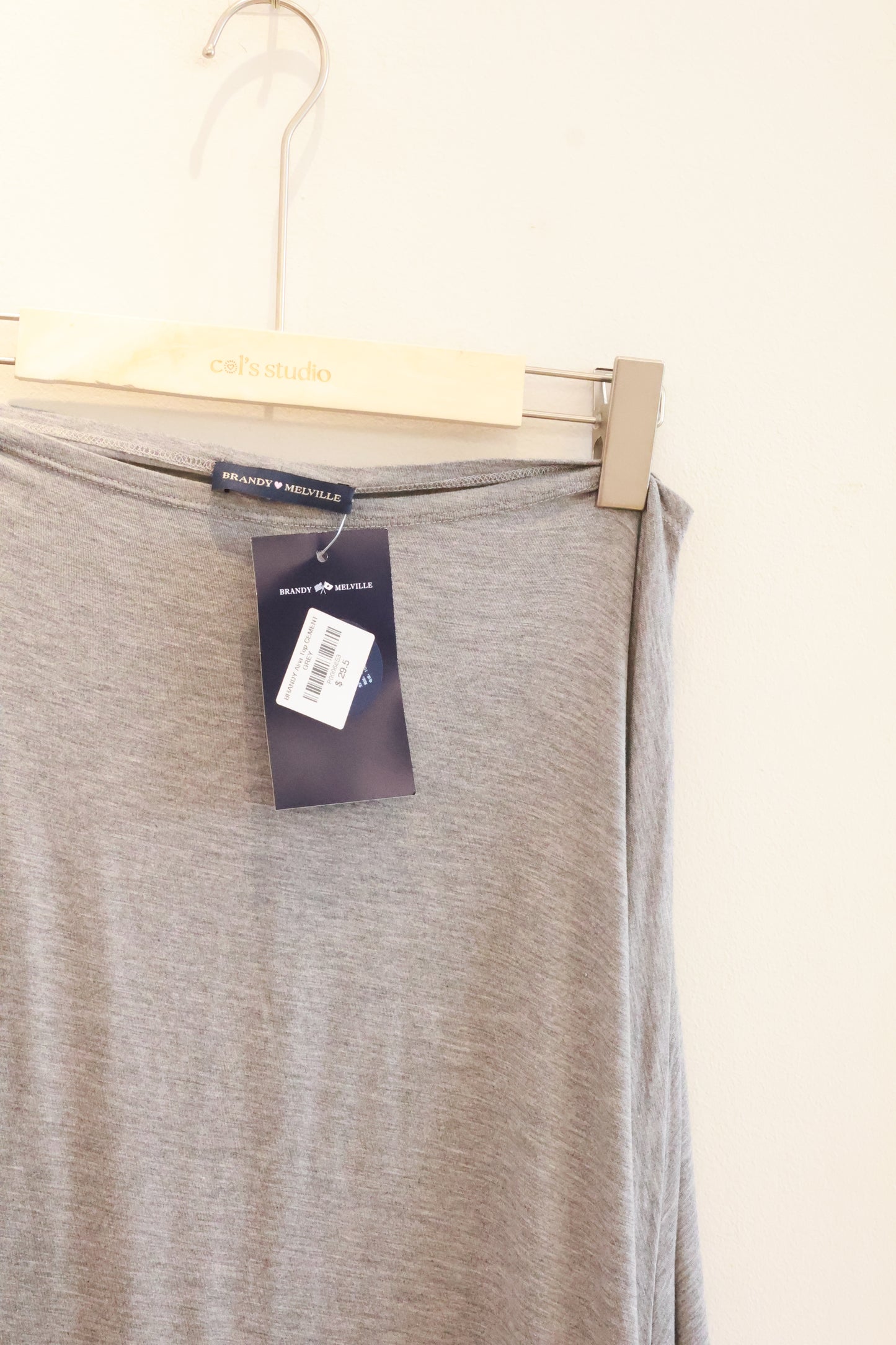 BRANDY Aina Top  -DARK GREY