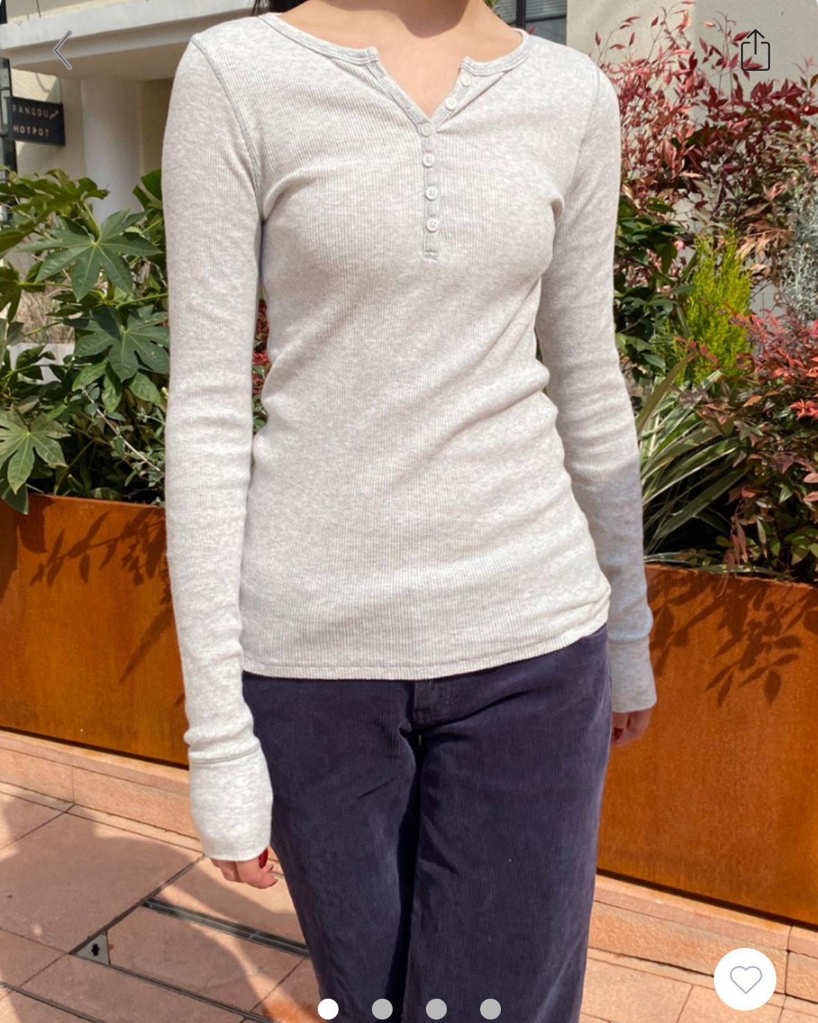 BRANDY Zelly Top- GRAY
