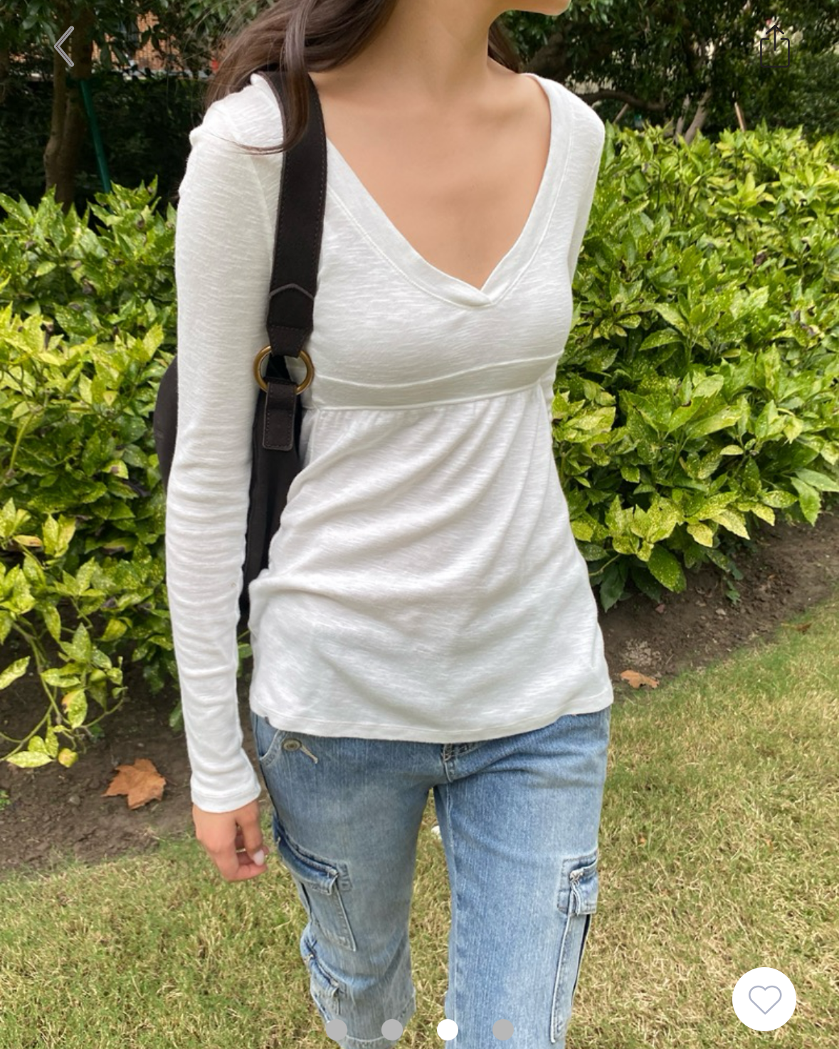 BRANDY Amelie Top  -GREY