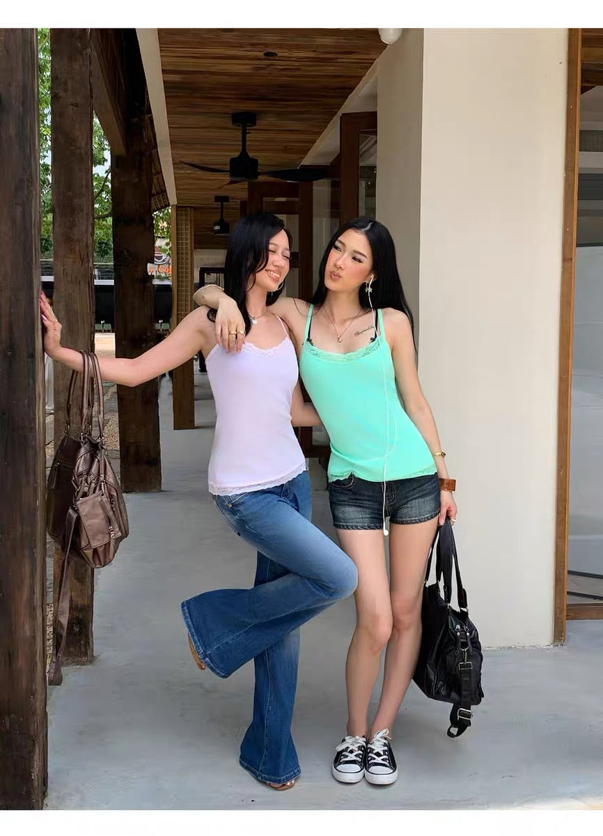 AUD LACE CAMI TANK