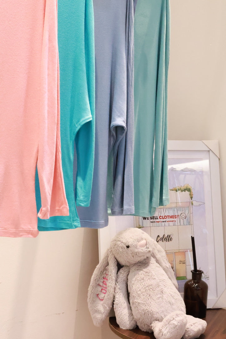 NUDETHELABEL SLOUCHY TOP