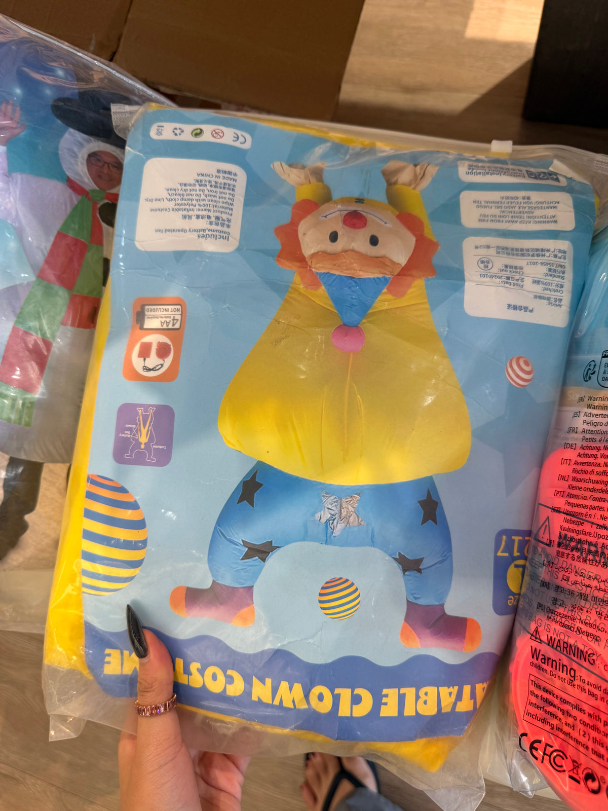 Upside Down Clown Costume