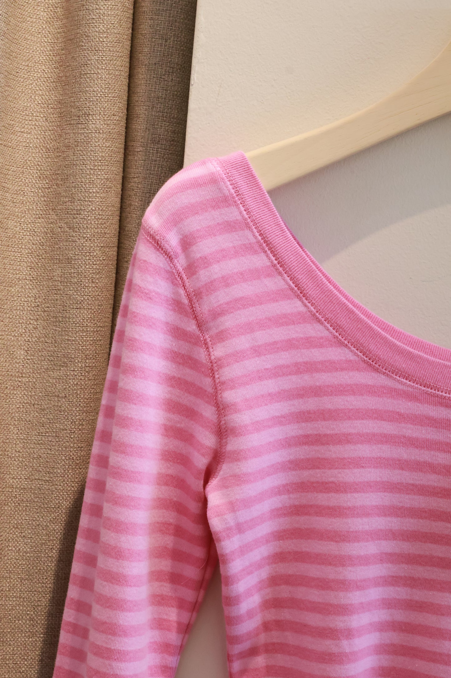 BRANDY Bea Striped Top- Pink