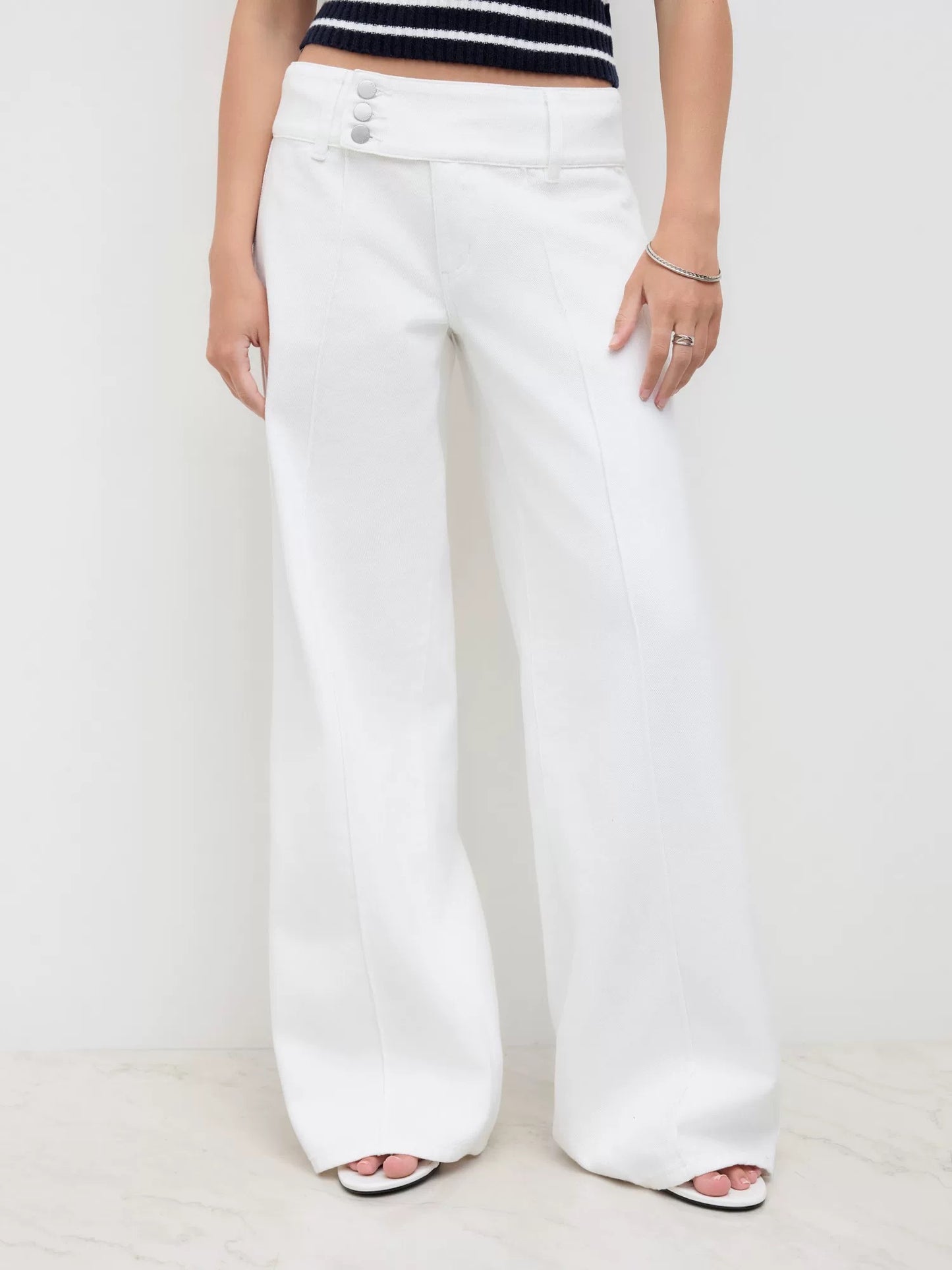 CIDER BUTTONS BAGGY JEANS