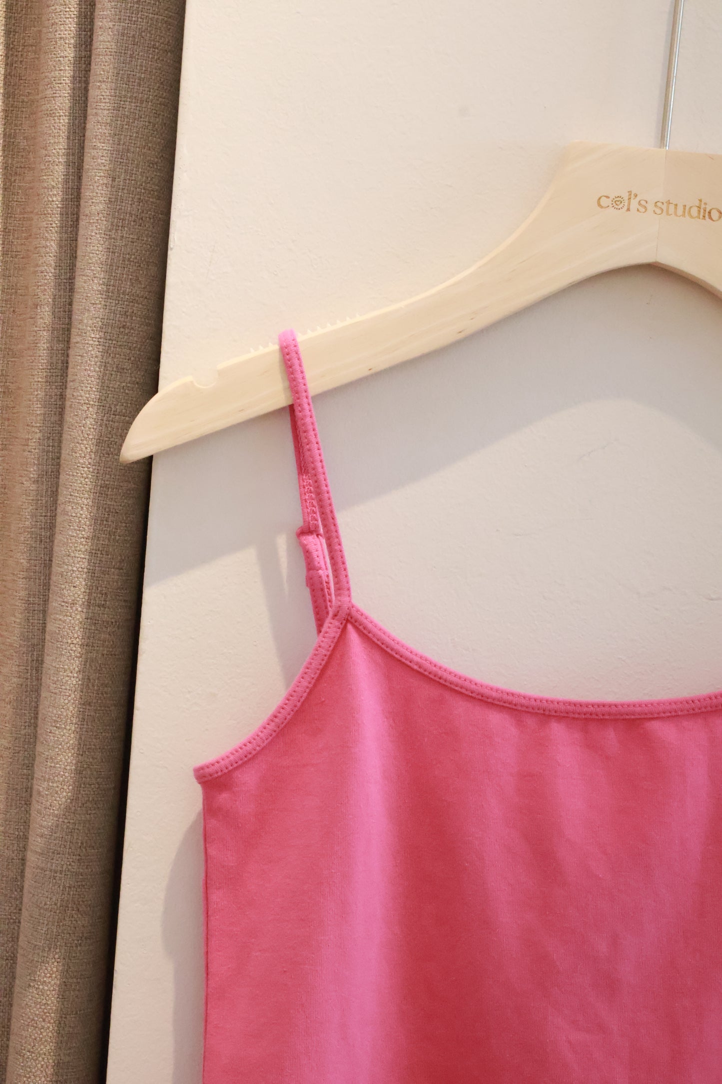 BRANDY Skylar Tank-Rose Red