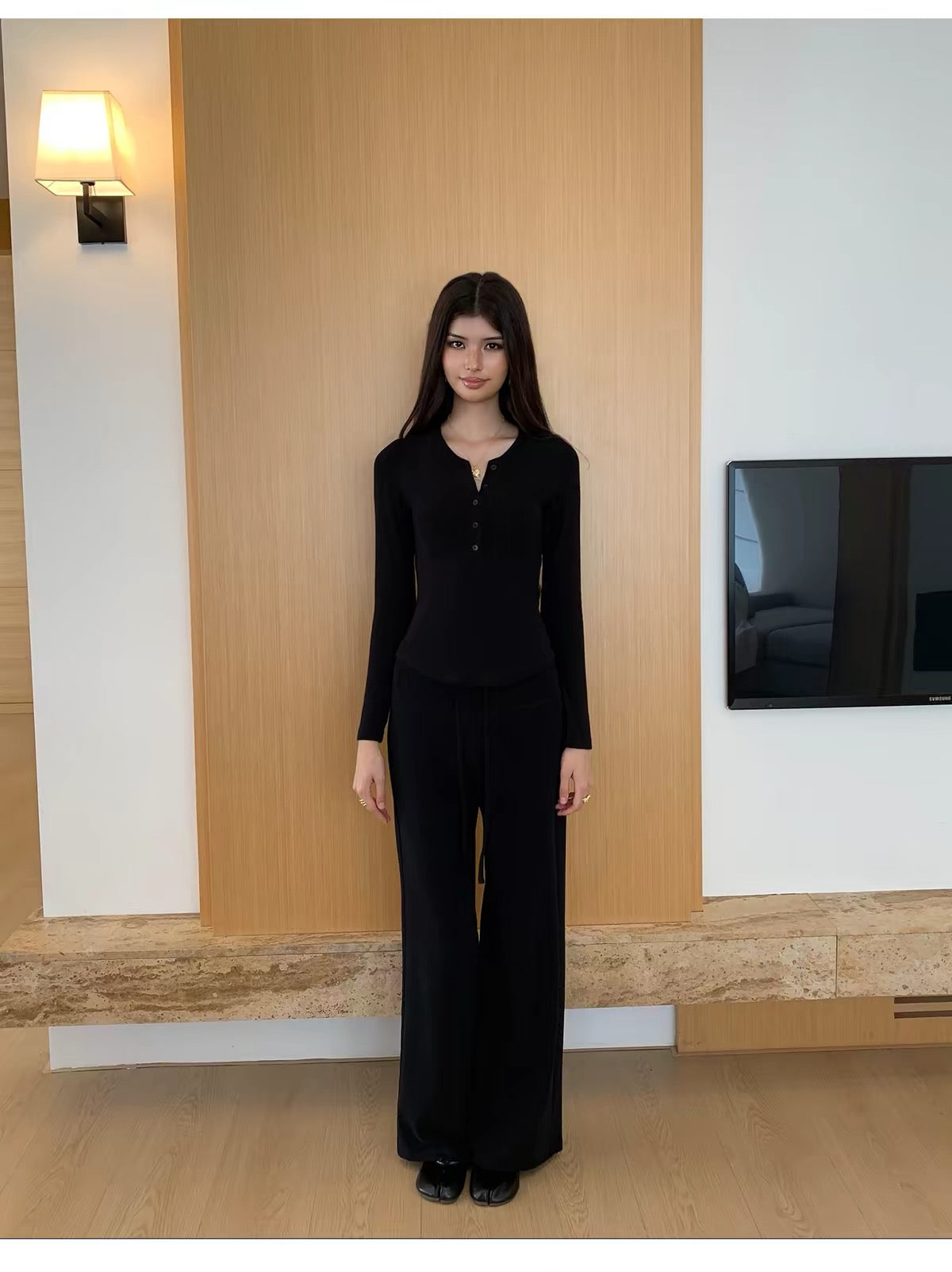 AUD Straight Tube Casual Pants