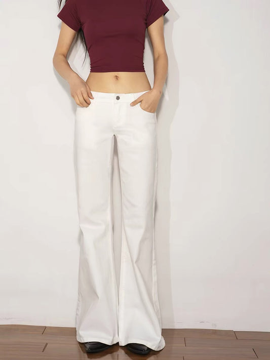 White Flare Jeans
