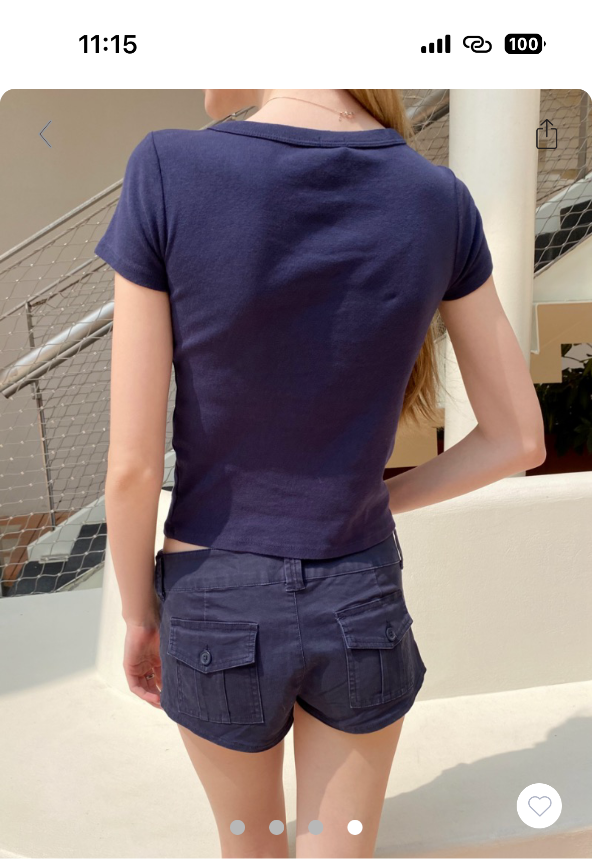 BRANDY Ashlyn Chicago Top - Navy