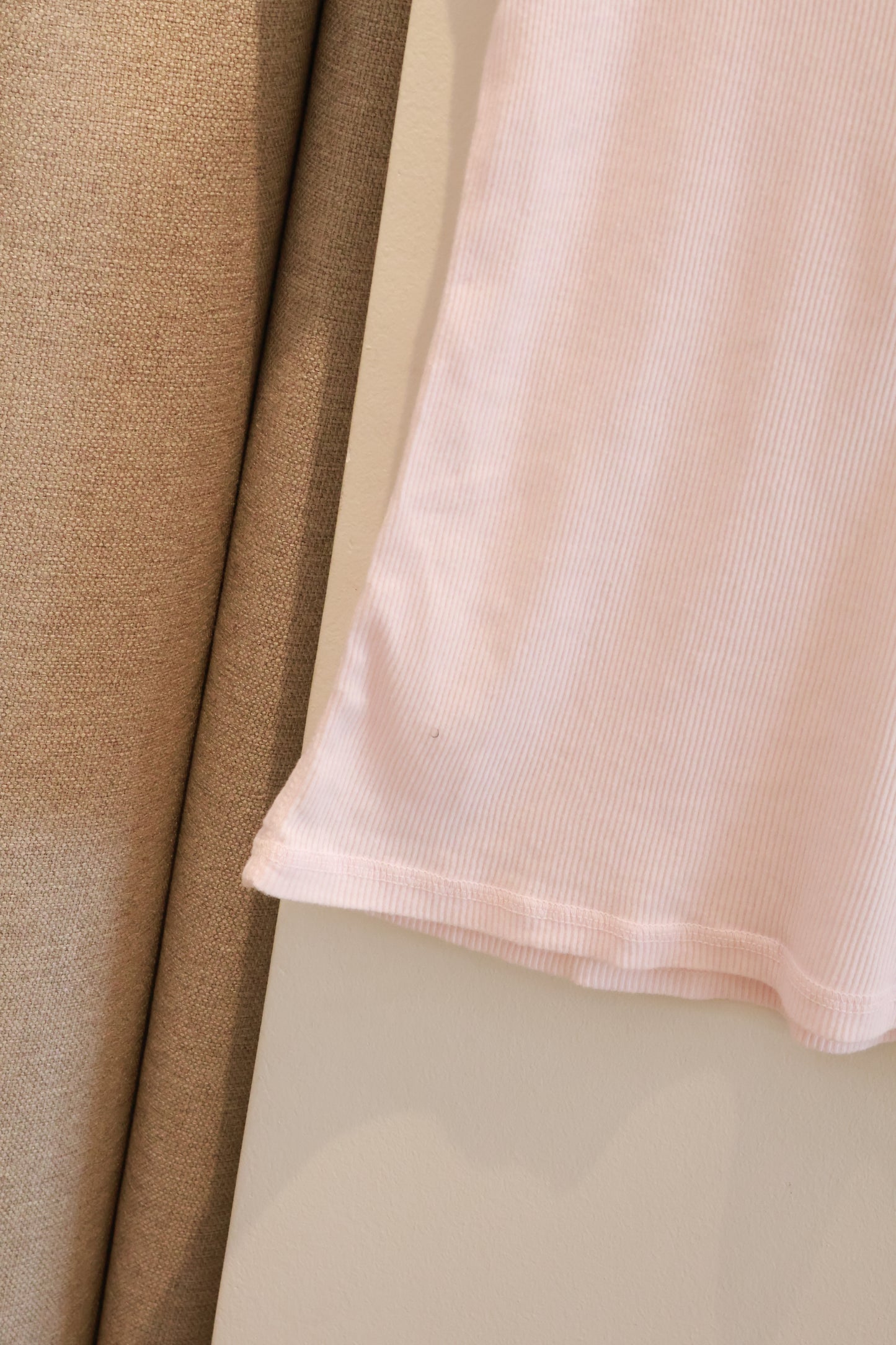 BRANDY Zelly Ribbed Top- pink
