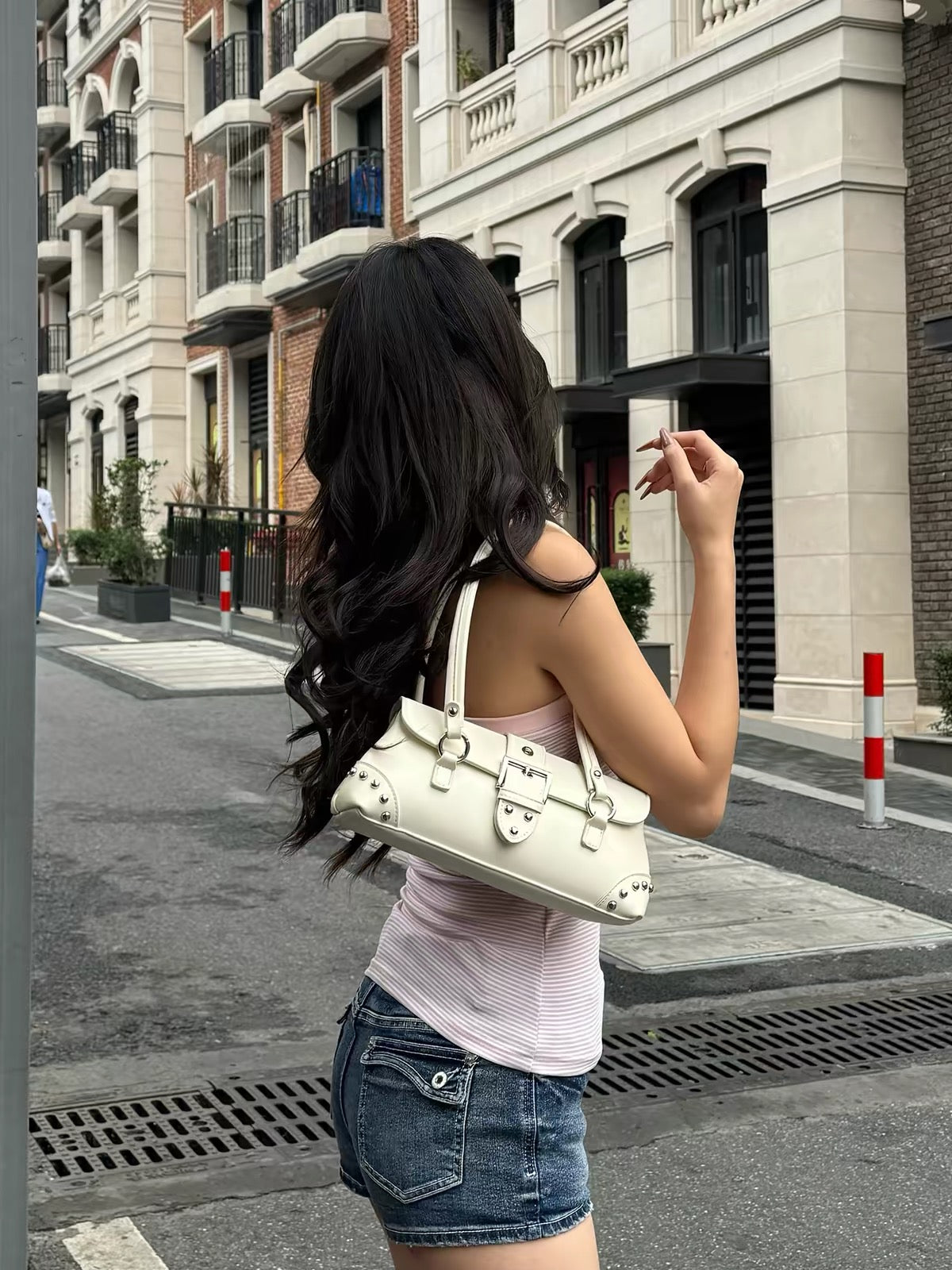 NBY Original Designer Milky White Bag