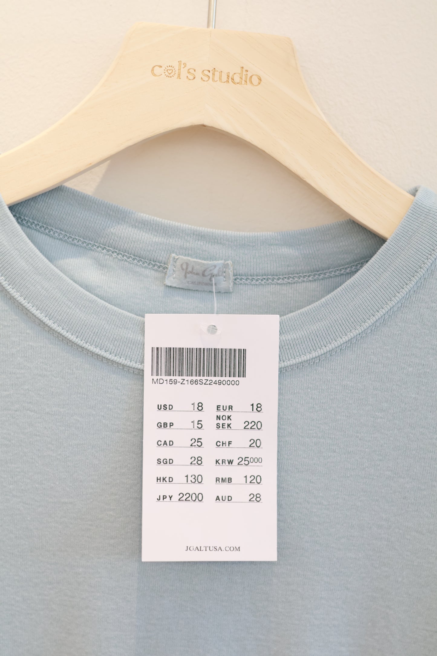 BRANDY Hailie Top - Light Blue