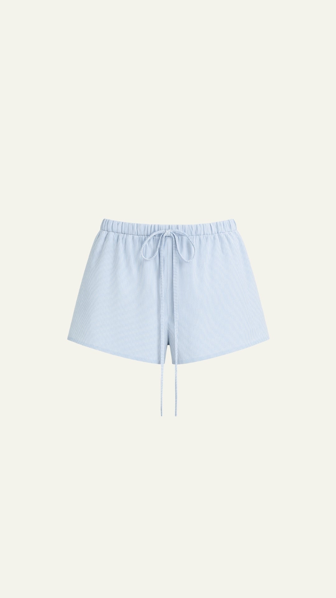 Plain summer shorts (BLUE STRIPES)