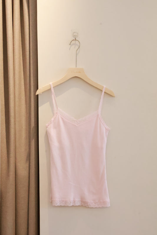 BRANDY Amara Tank- PINK LACE