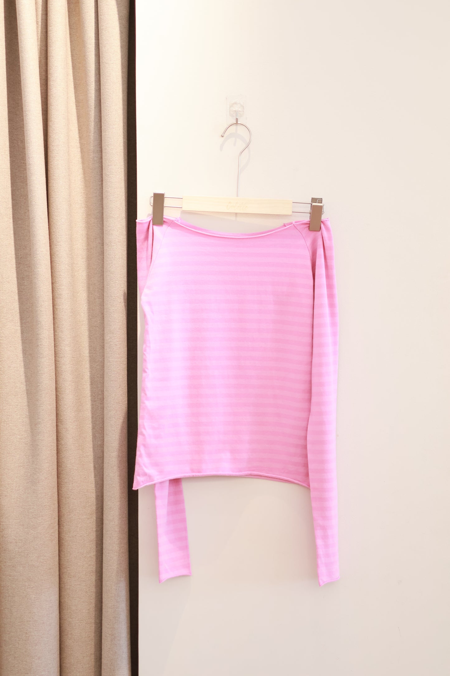 BRANDY Bonnie Striped Top - Pink