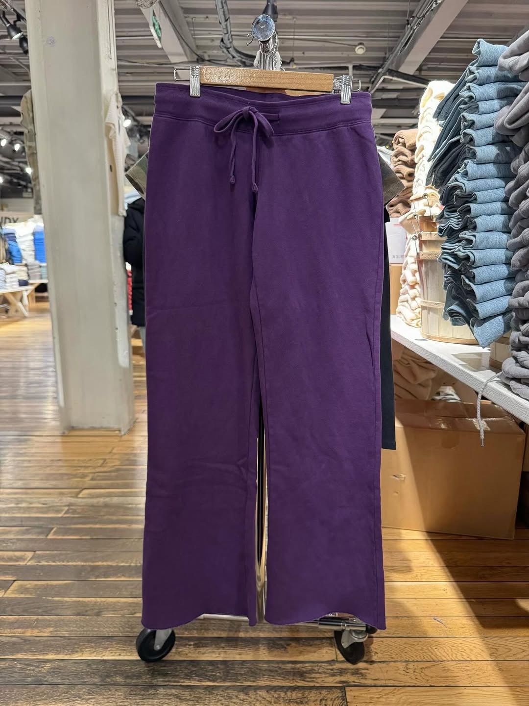 BRANDY HILARY YOGA PANTS  -PLUM
