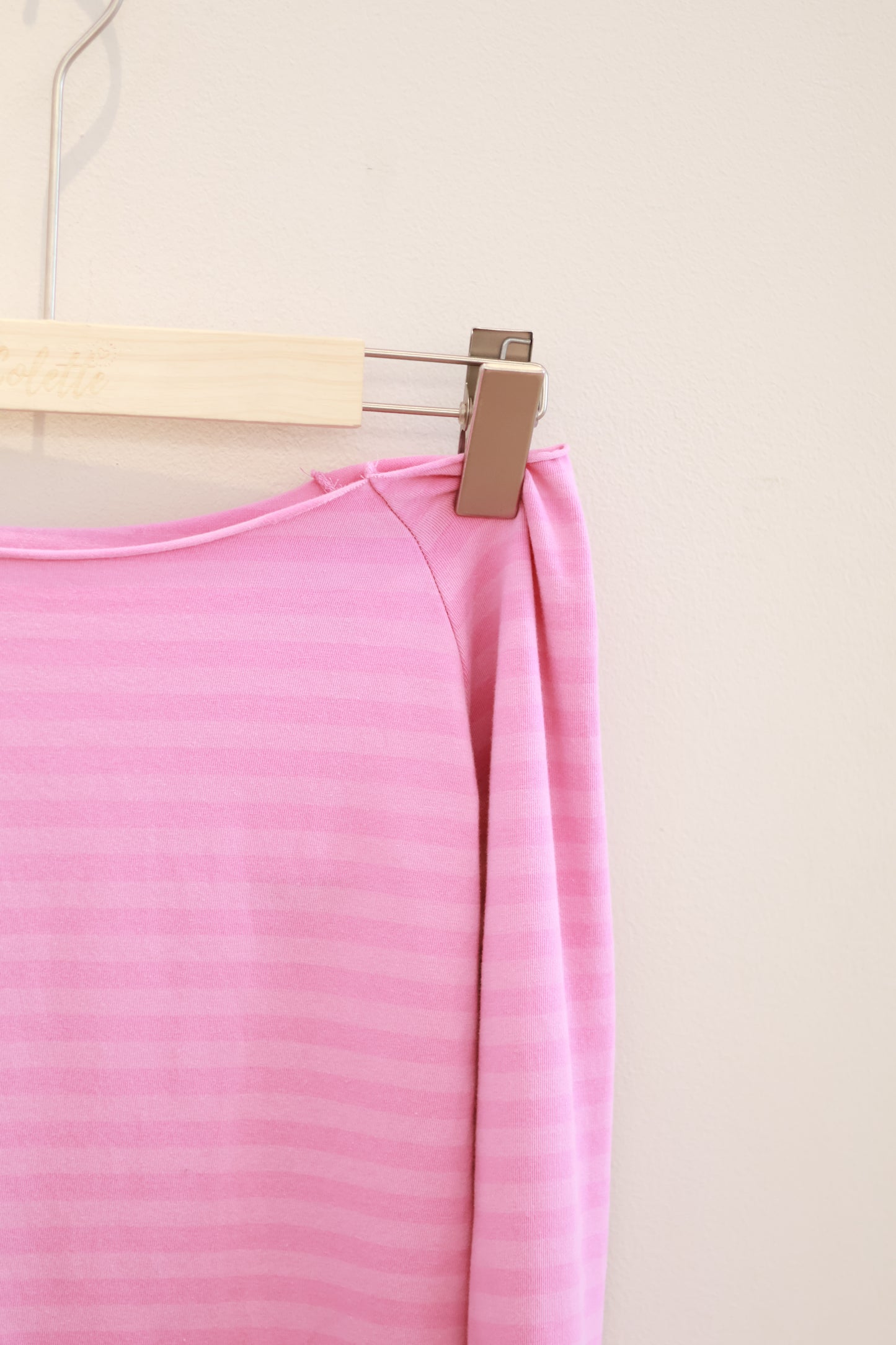 BRANDY Bonnie Striped Top - Pink