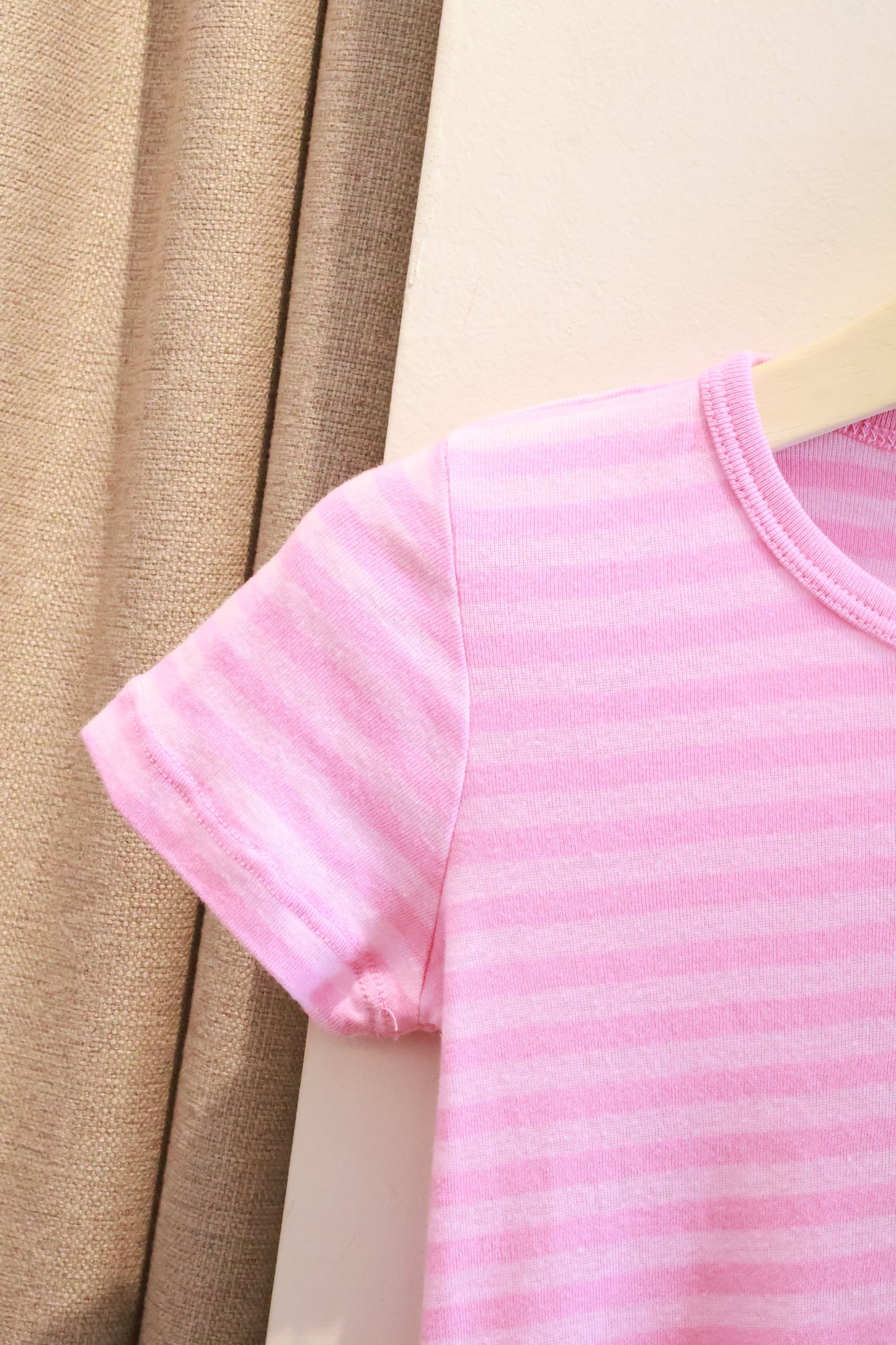 BRANDY Hailie Striped Top- PINK