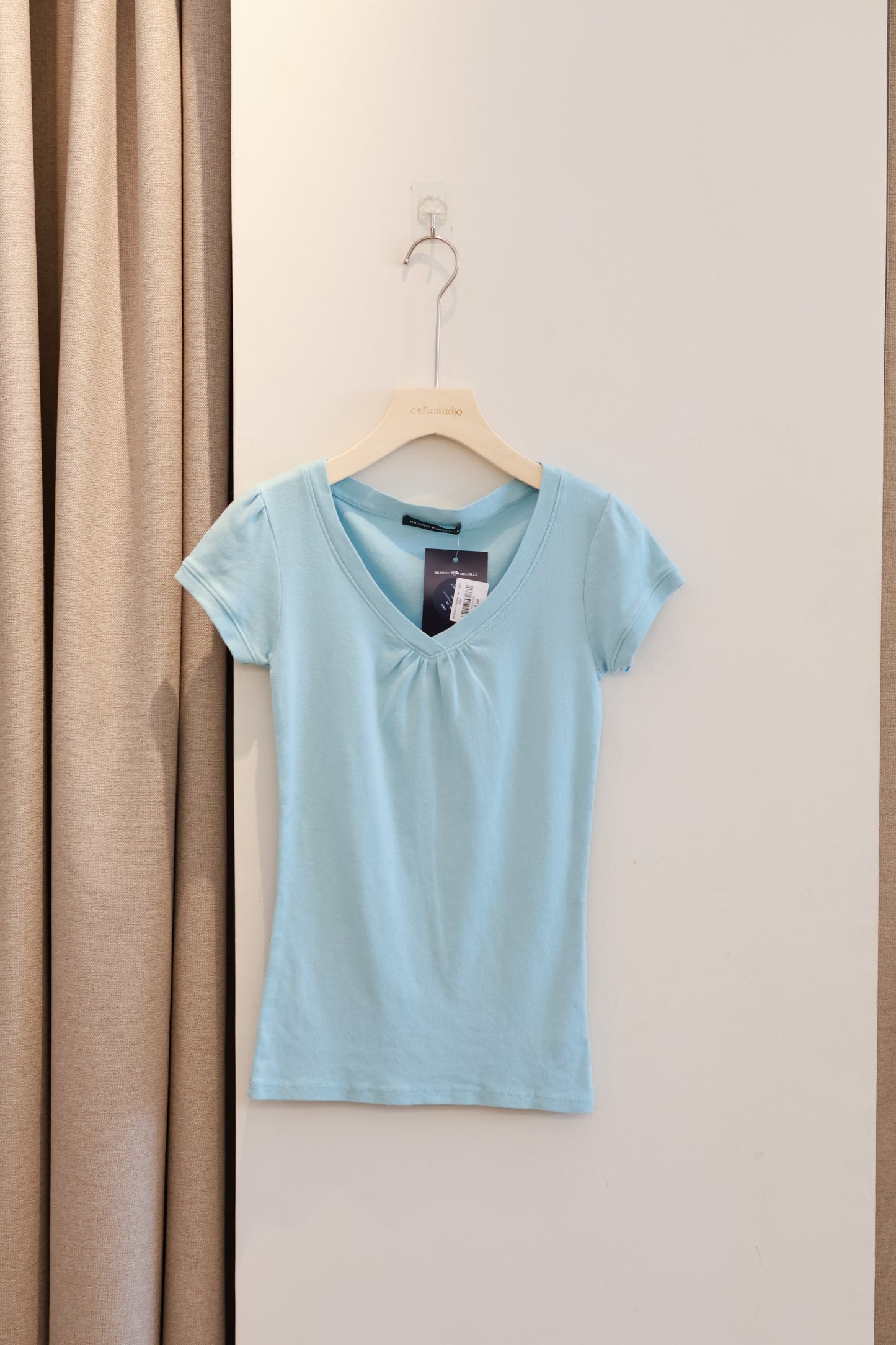 BRANDY Safiya Top - Light Blue