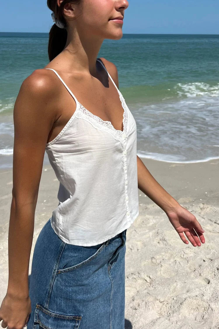 brandy Sylvie Top- black