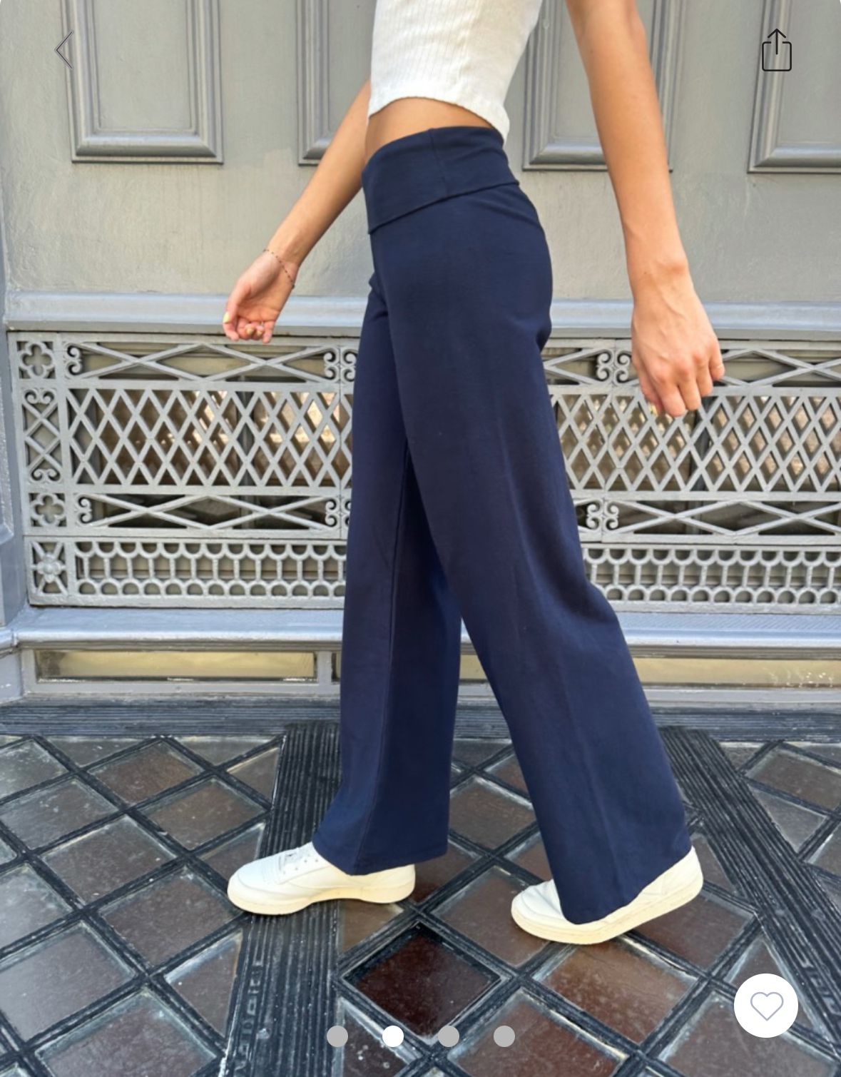 BRANDY PRISCILLA PANTS  -NAVY