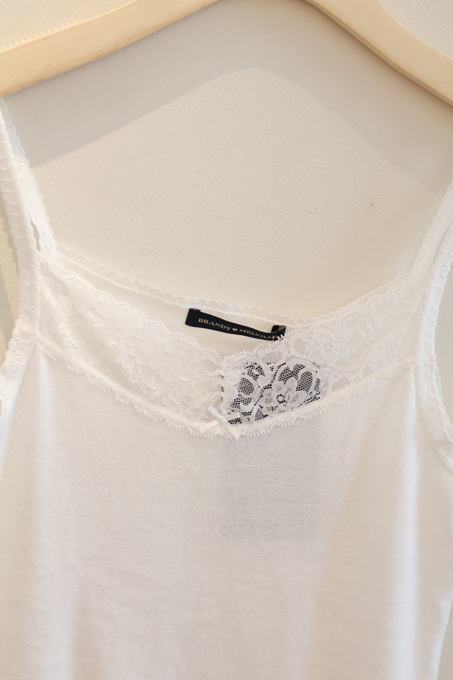 brandy Aden Basic Tank- White