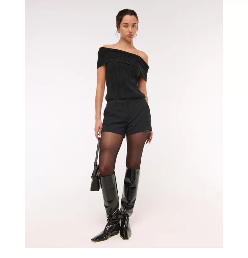 ABERCROMIE&FITCH Off Shoulder Top
