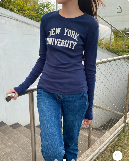 BRANDY MELVILLE Ainsley New York University Top